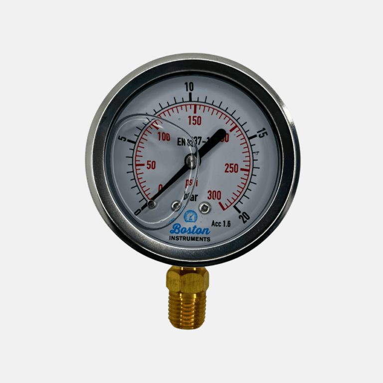 Manómetro Glicerina  0-300PSI (Boston)