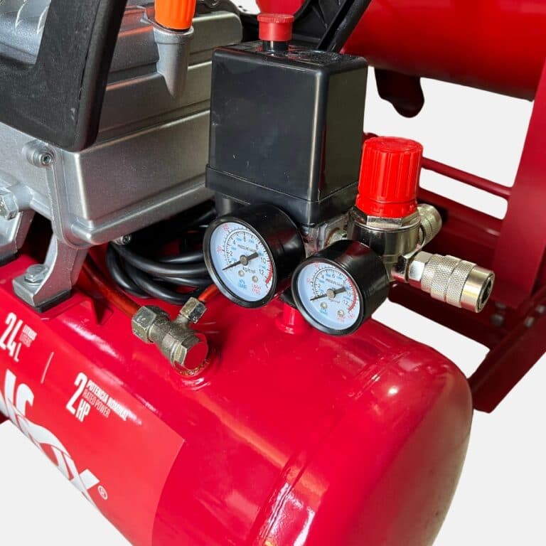 Compresor de Aire Wolfox 24 Litros 2 HP 🚨PROMOCIÓN🚨 - Vista alterna