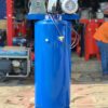 Compresor 45 Galones Industrial horizontal Azul