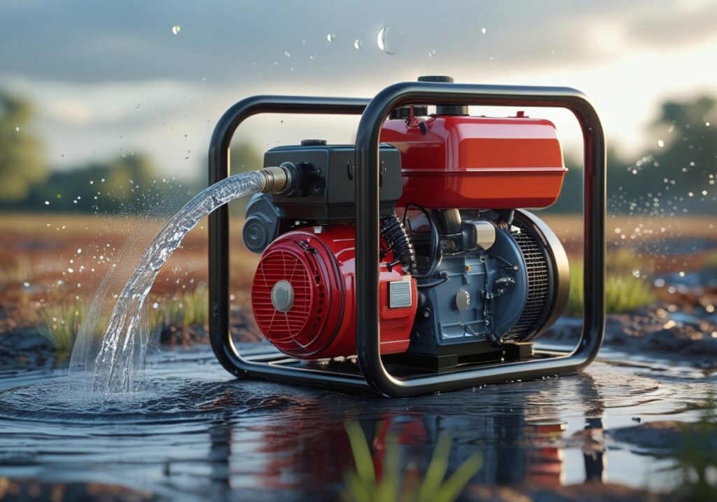 MOTOBOMBA DE AGUA A COMBUASTION PARA PRESION TOYAMA